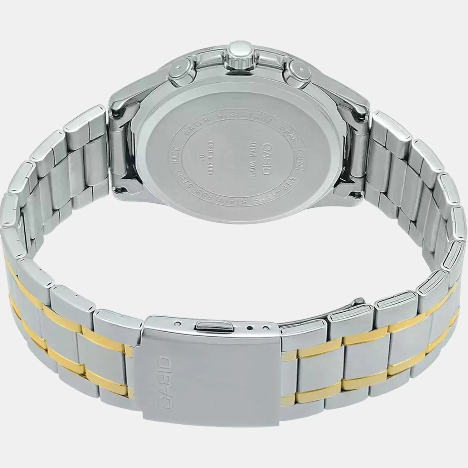 Enticer Men Quartz Silver Dial Chronograph Stainless Steel Watch A1657 - Image 5