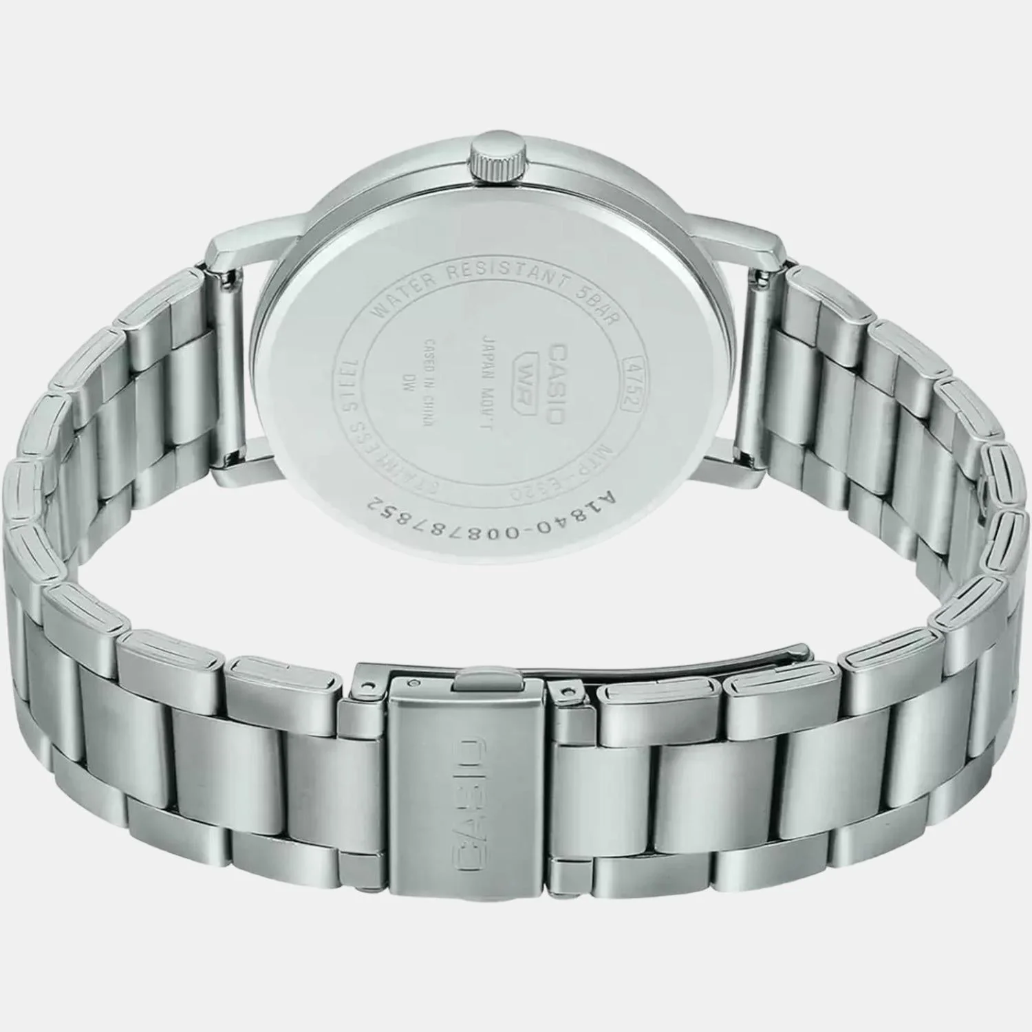 Enticer Men Quartz Silver Dial Chronograph Stainless Steel Watch A1840 - Image 5