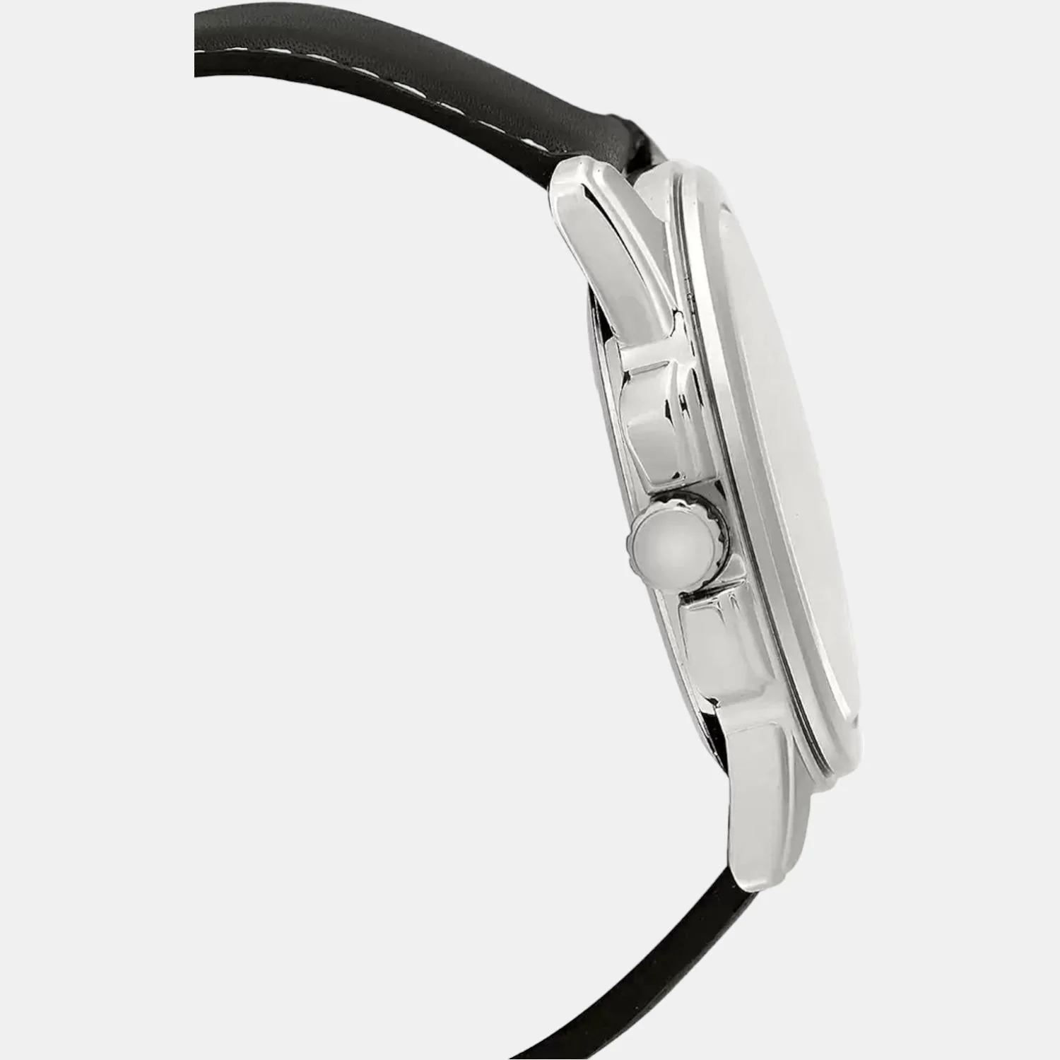 Enticer Men Quartz White Dial Analog Leather Watch A553 - Image 3