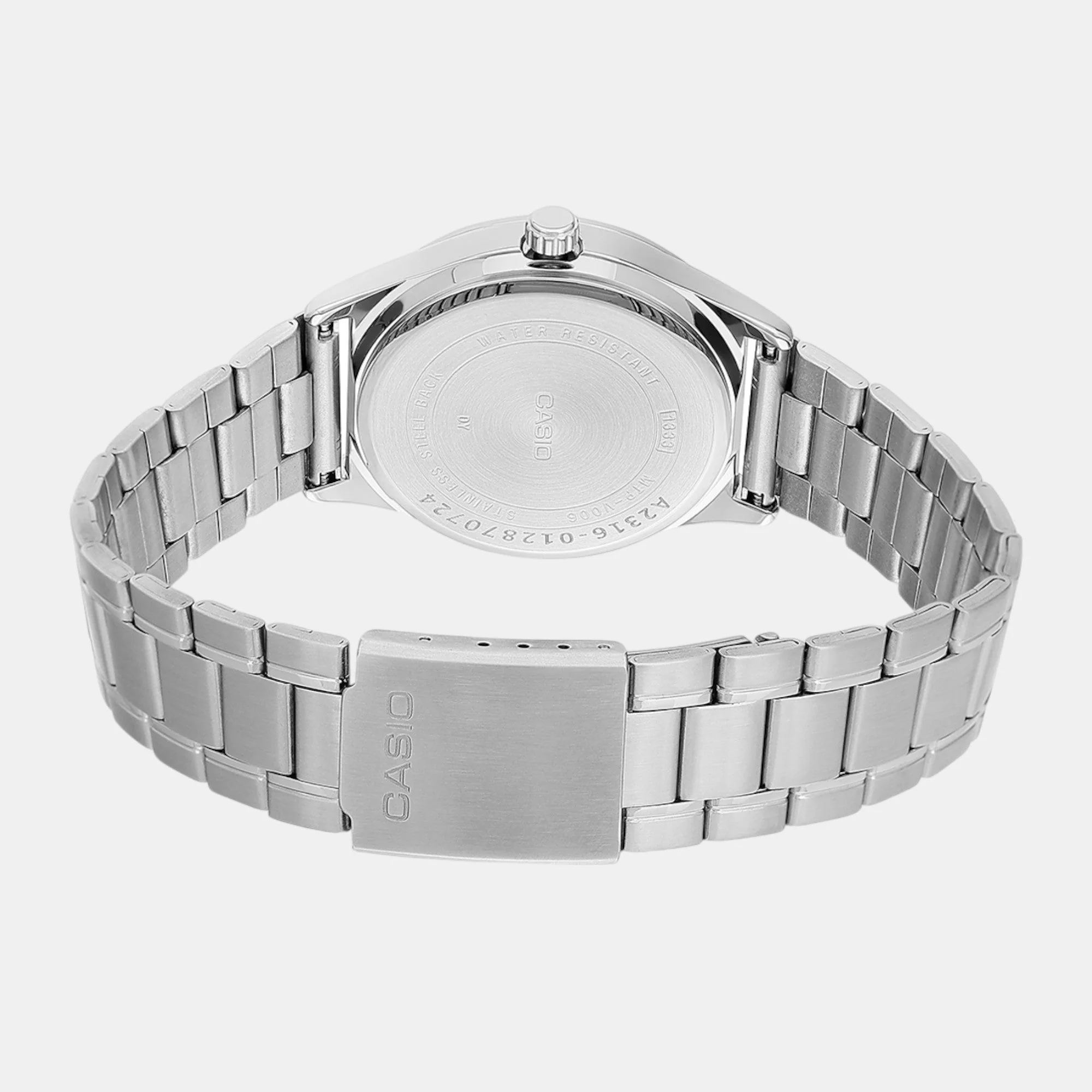 Enticer Men Quartz White Dial Analog Stainless Steel Watch A2316 - Image 6