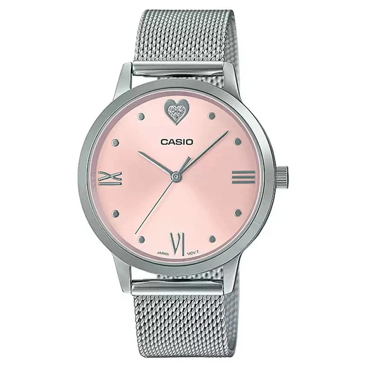 Casio Enticer Pink Dial Women 40mm - Image 4