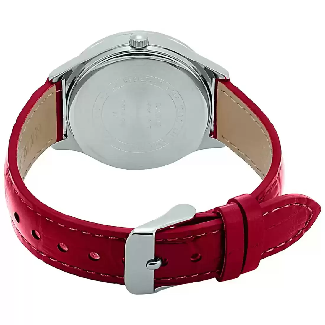 Casio Enticer Red Dial Women 34mm - Image 2
