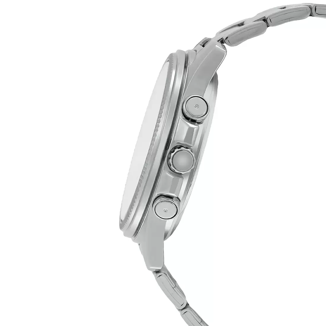 Casio Enticer Silver Dial Men 42mm