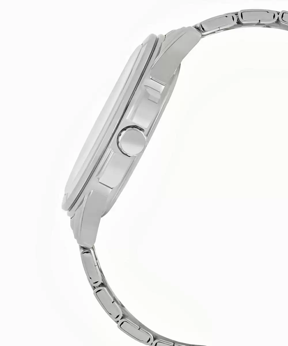 Casio Enticer White Dial Men 44mm