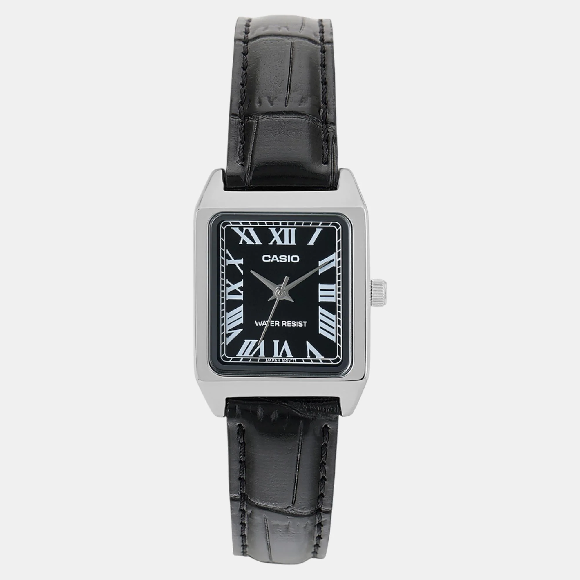 Enticer Women Quartz Black Dial Analog Leather Watch A2286