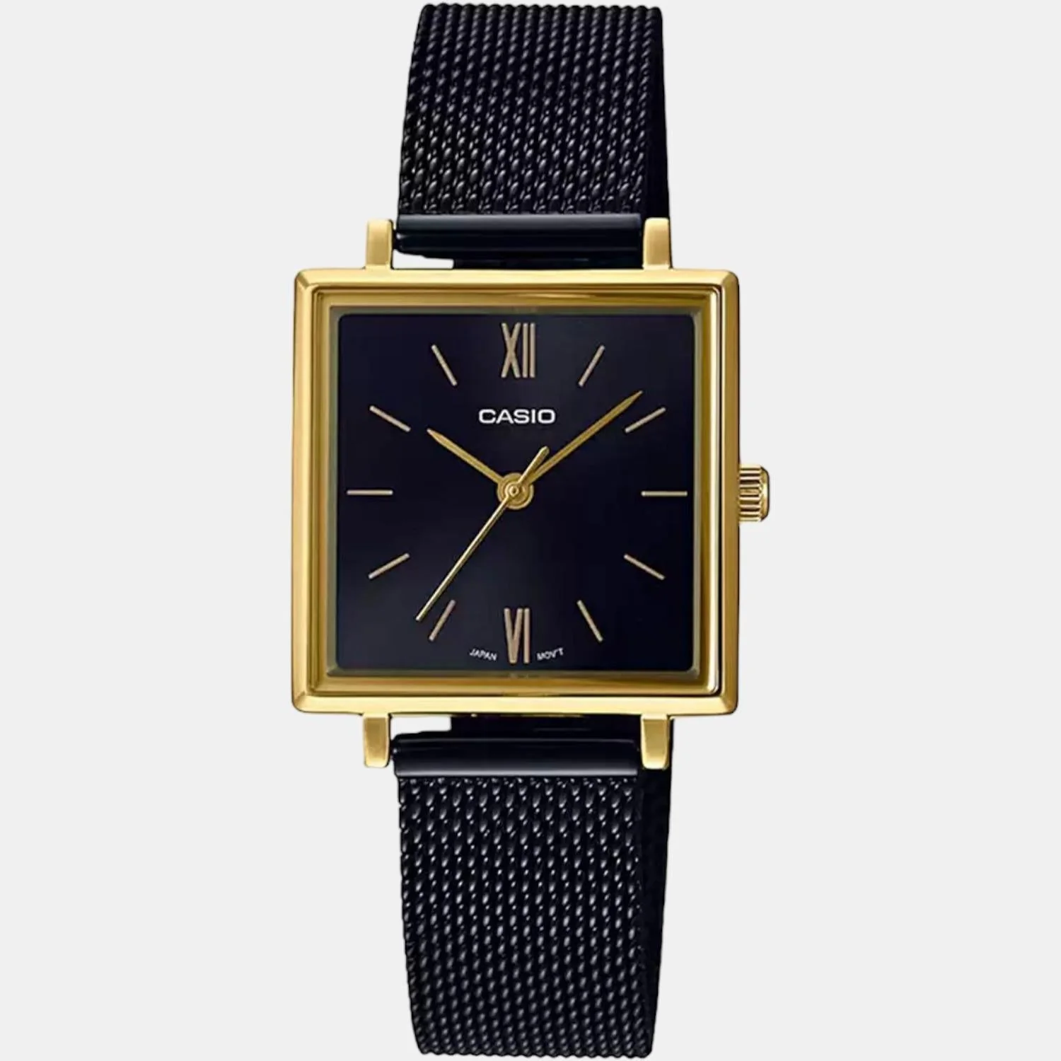 Enticer Women Quartz Black Dial Analog Stainless Steel Watch A1547 - Image 2