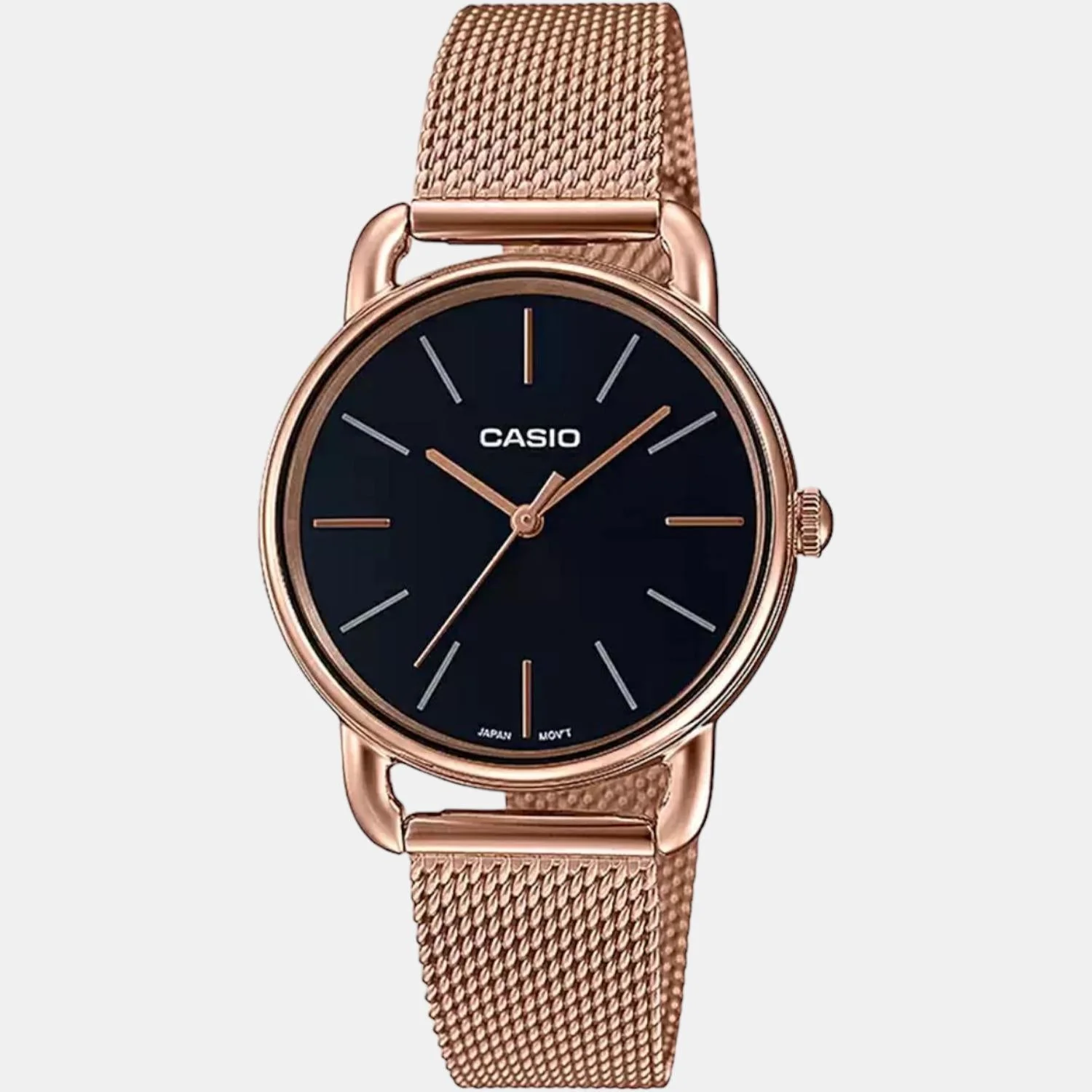 Enticer Women Quartz Black Dial Analog Stainless Steel Watch A1794 - Image 2