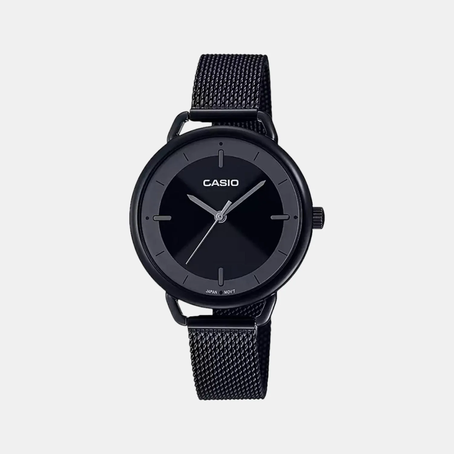 Enticer Women Quartz Black Dial Analog Stainless Steel Watch A1798