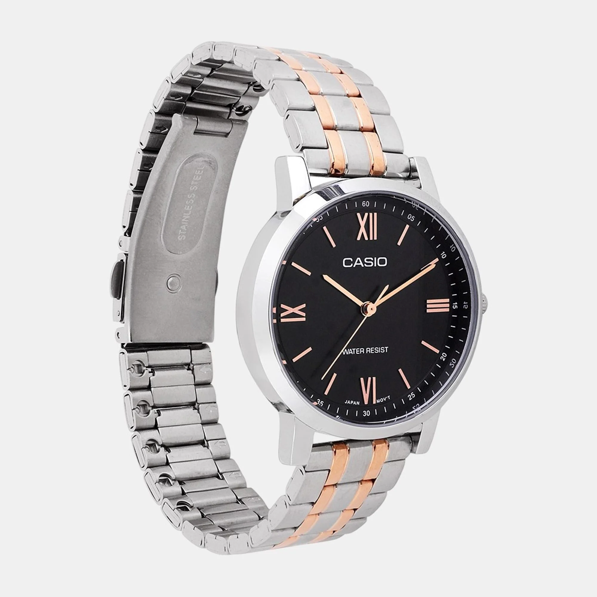 Enticer Women Quartz Black Dial Analog Stainless Steel Watch A2157 - Image 3