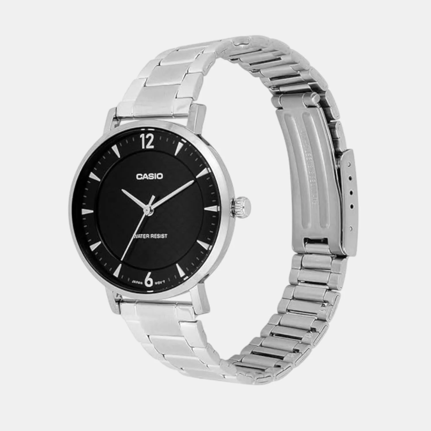 Enticer Women Quartz Black Dial Analog Stainless Steel Watch A2428 - Image 4