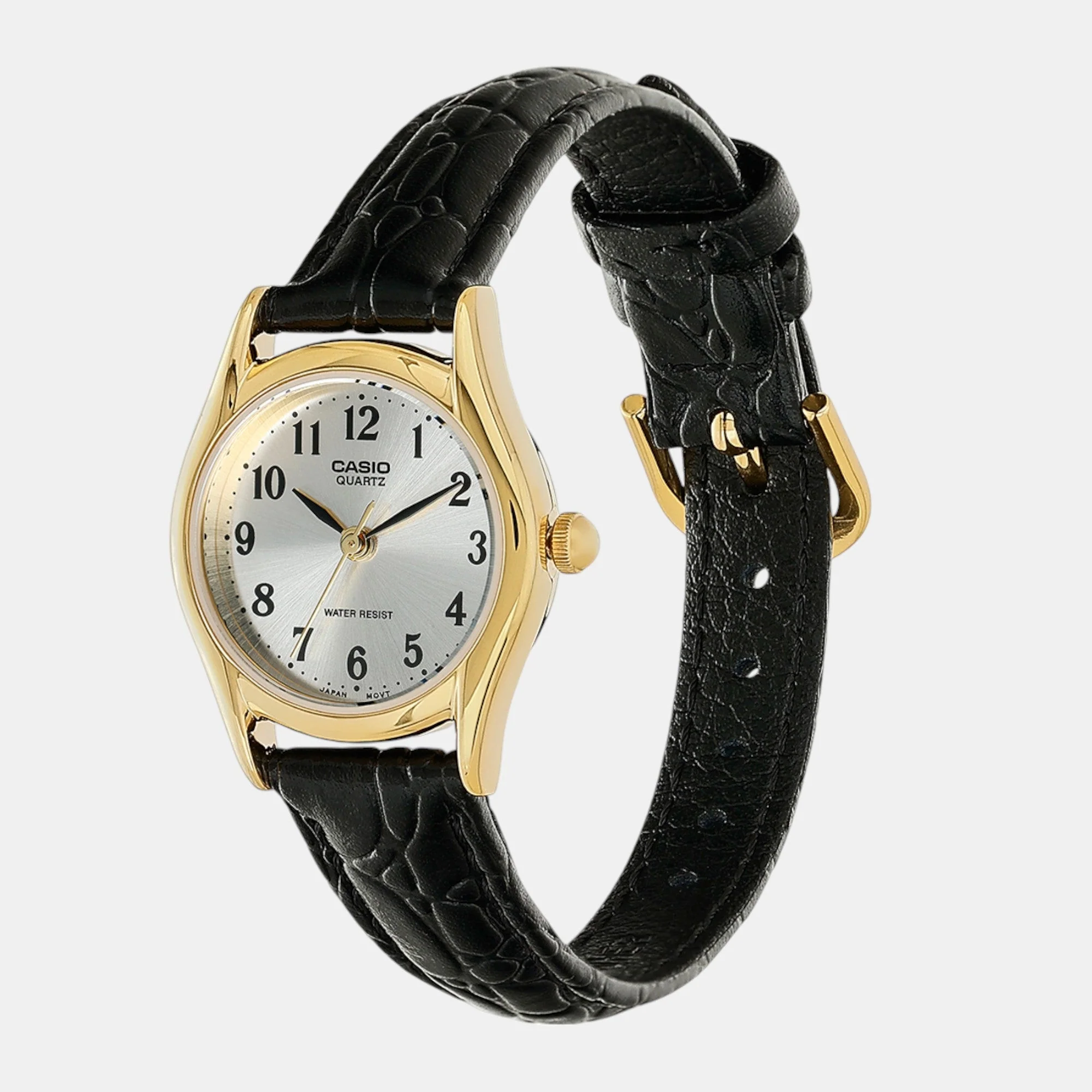 Enticer Women Quartz Gold Dial Analog Leather Watch A2264 - Image 3