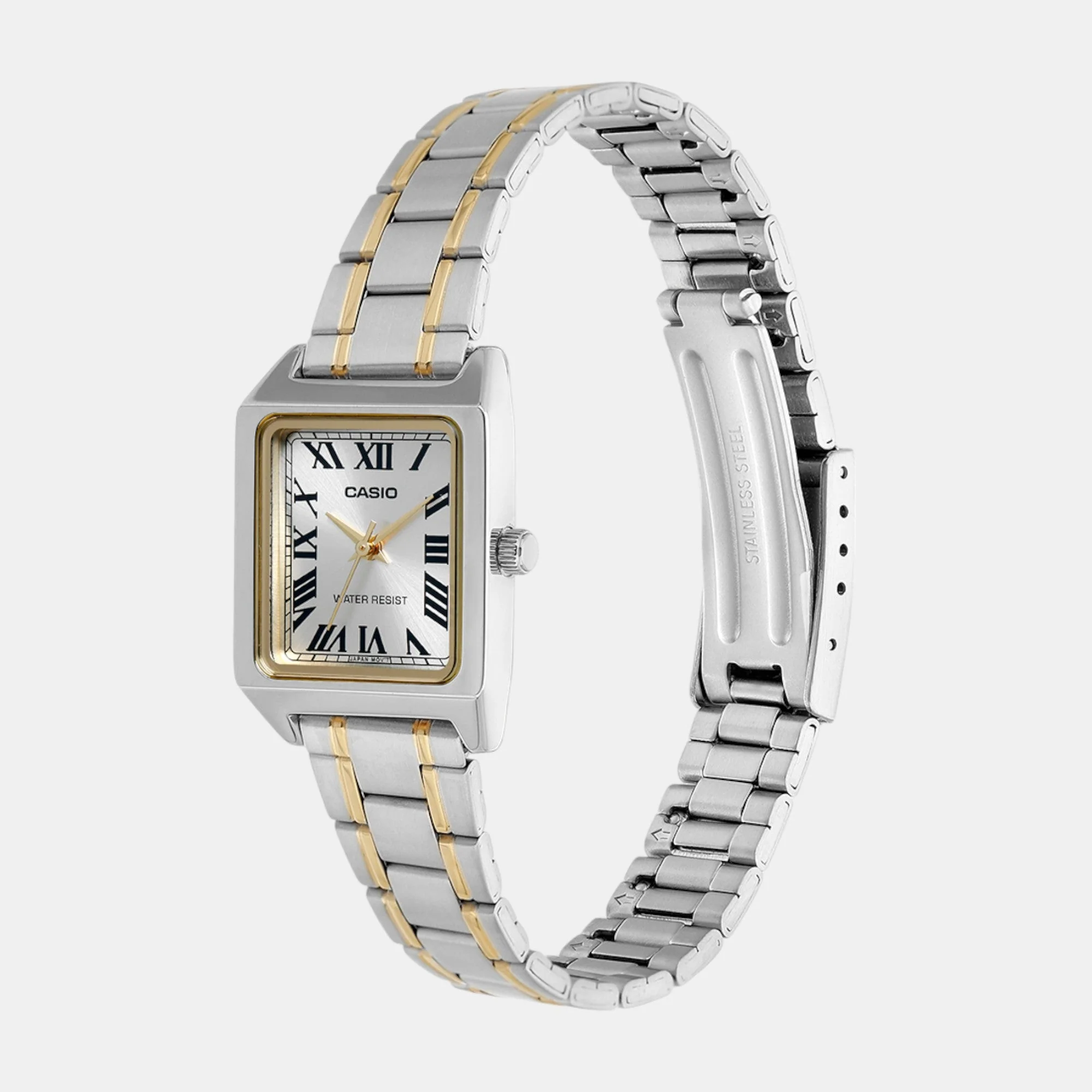 Enticer Women Quartz Gold Dial Analog Stainless Steel Watch A2293 - Image 2