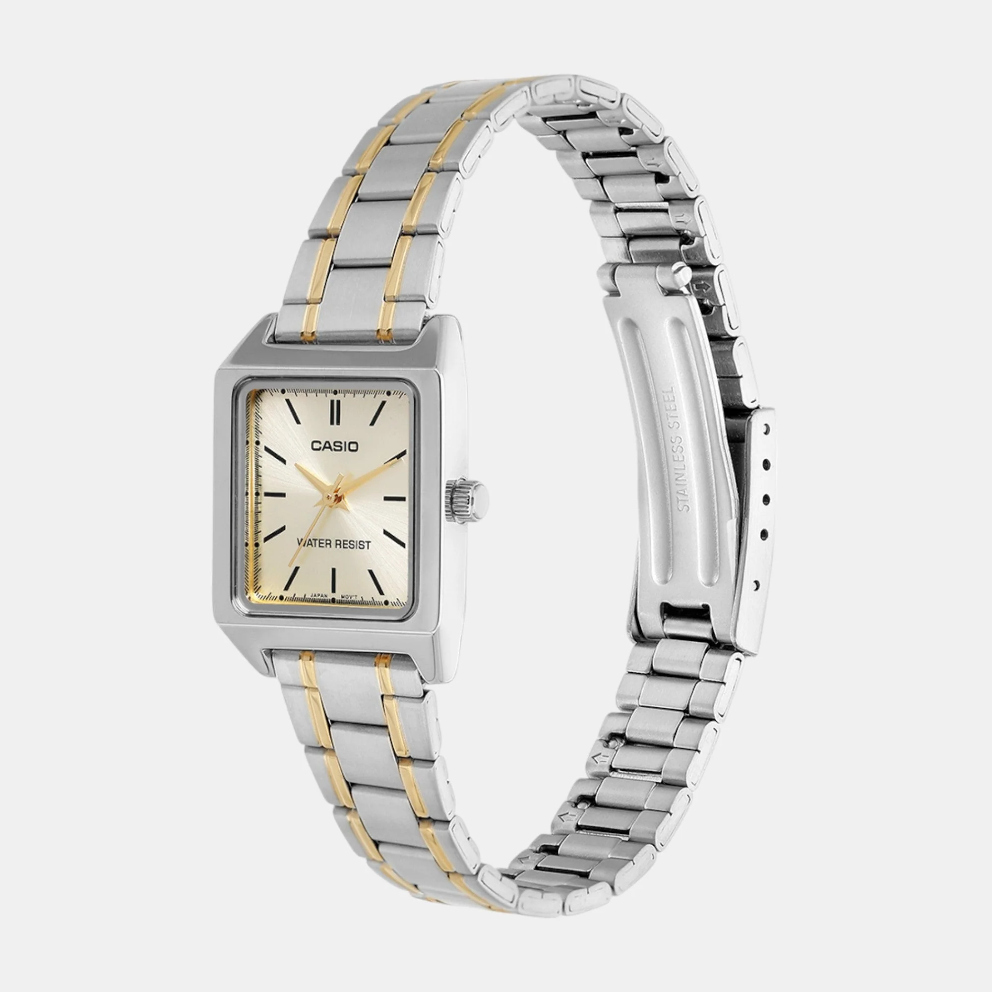Enticer Women Quartz Gold Dial Analog Stainless Steel Watch A2294 - Image 3