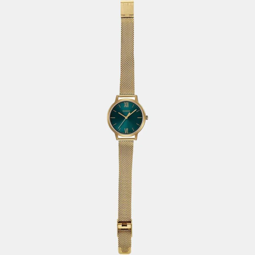 Enticer Women Quartz Green Dial Analog Stainless Steel Watch A1788 - Image 6