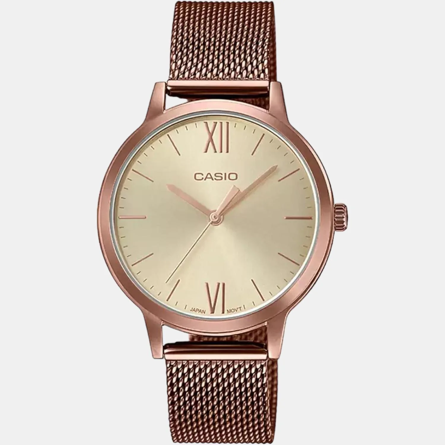 Enticer Women Quartz Rose Gold Dial Analog Stainless Steel Watch A1693 - Image 2