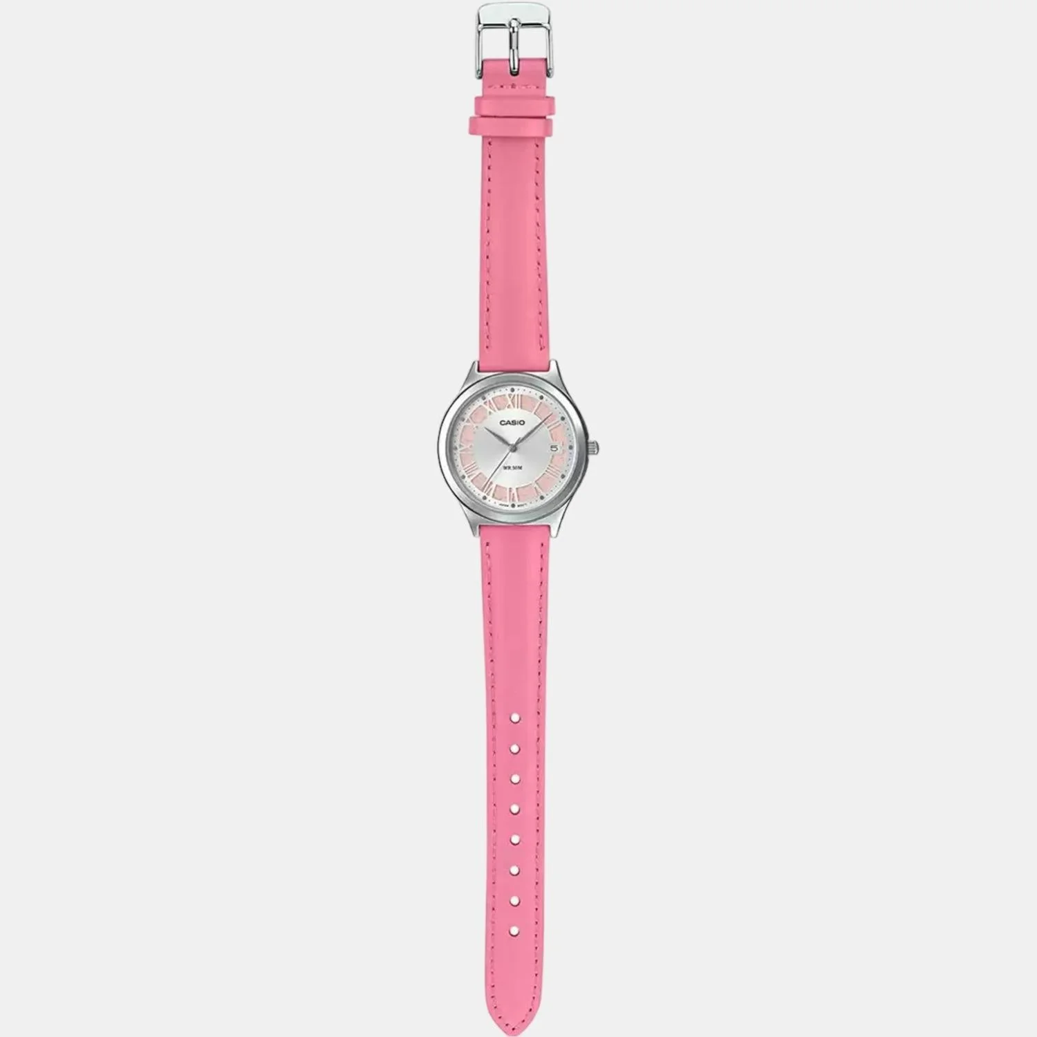 Enticer Women Quartz Silver Dial Analog Leather Watch A1592 - Image 7