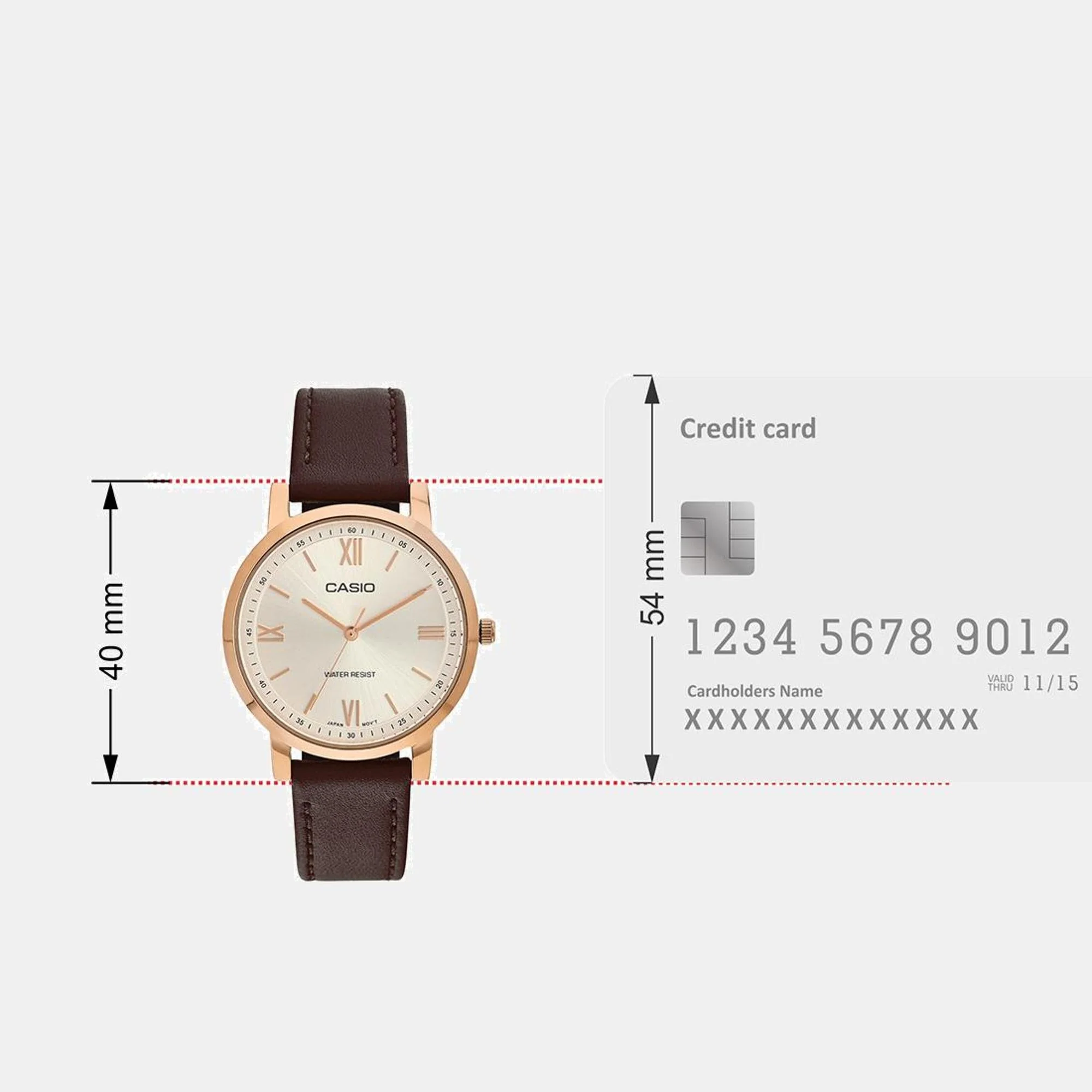 Enticer Women Quartz Silver Dial Analog Leather Watch A2163 - Image 9
