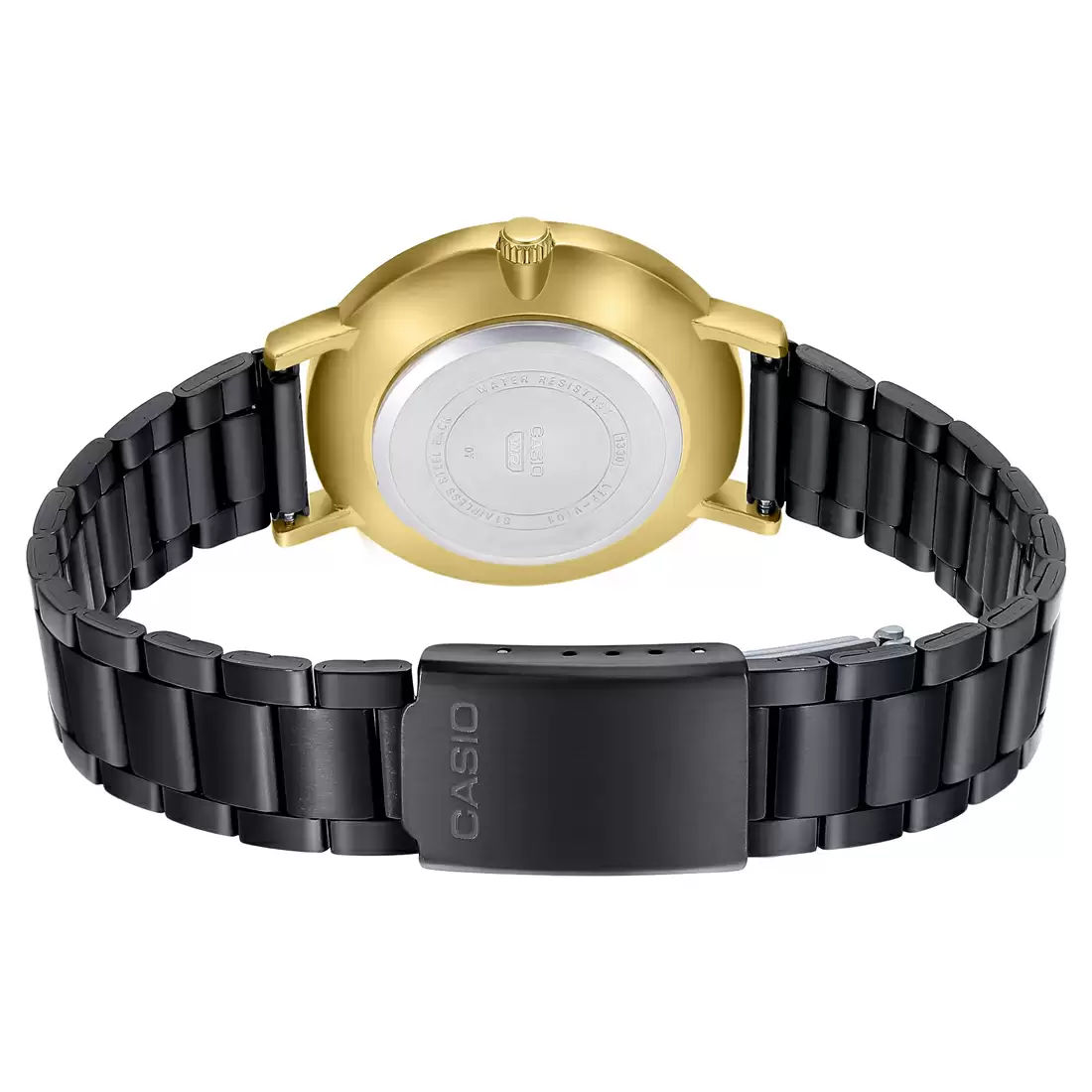 Casio Enticer Yellow Gold Dial Women 34mm - Image 3