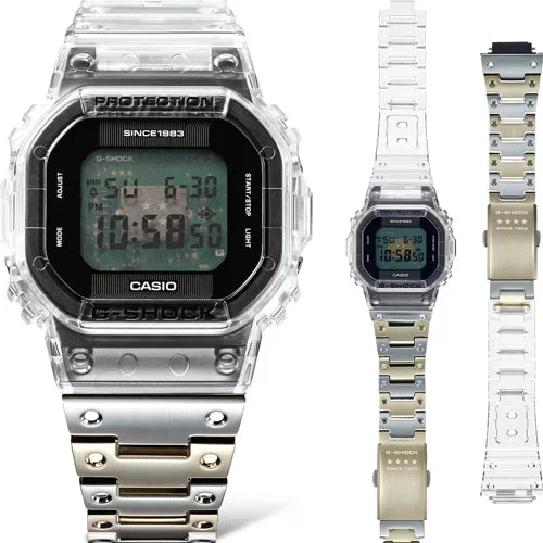 Casio G-Shock 40th Anniversary CLEAR REMIX Transparent Dial Men 43.8mm G1440 DWE-5640RX-7 - Image 3