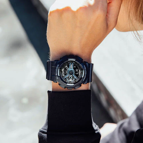 Casio G-Shock Black Dial Men 51.2mm G317 GA-110-1B - Image 2