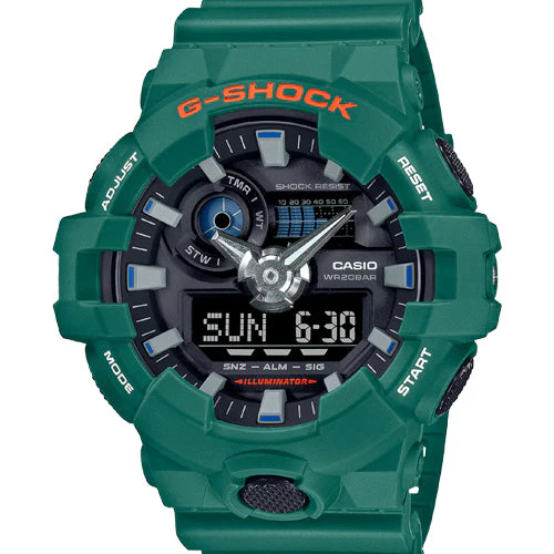 Casio G-Shock Black Dial Men 53.4mm G1300 GA-700SC-3A