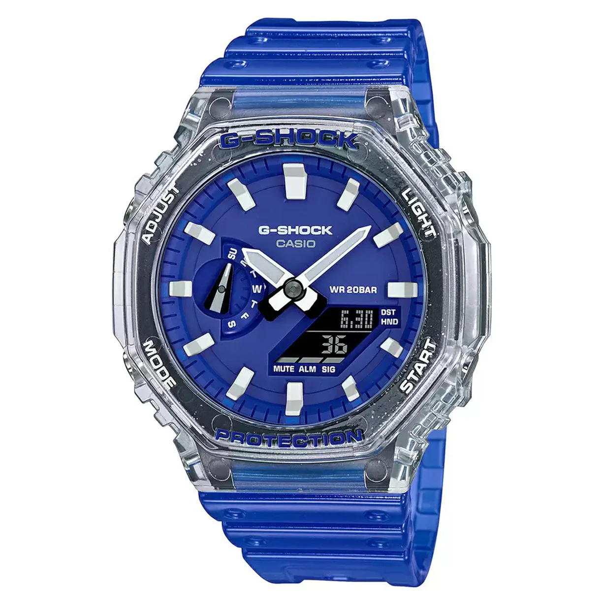 Casio G-Shock Blue Dial Men 45.4mm - Image 4