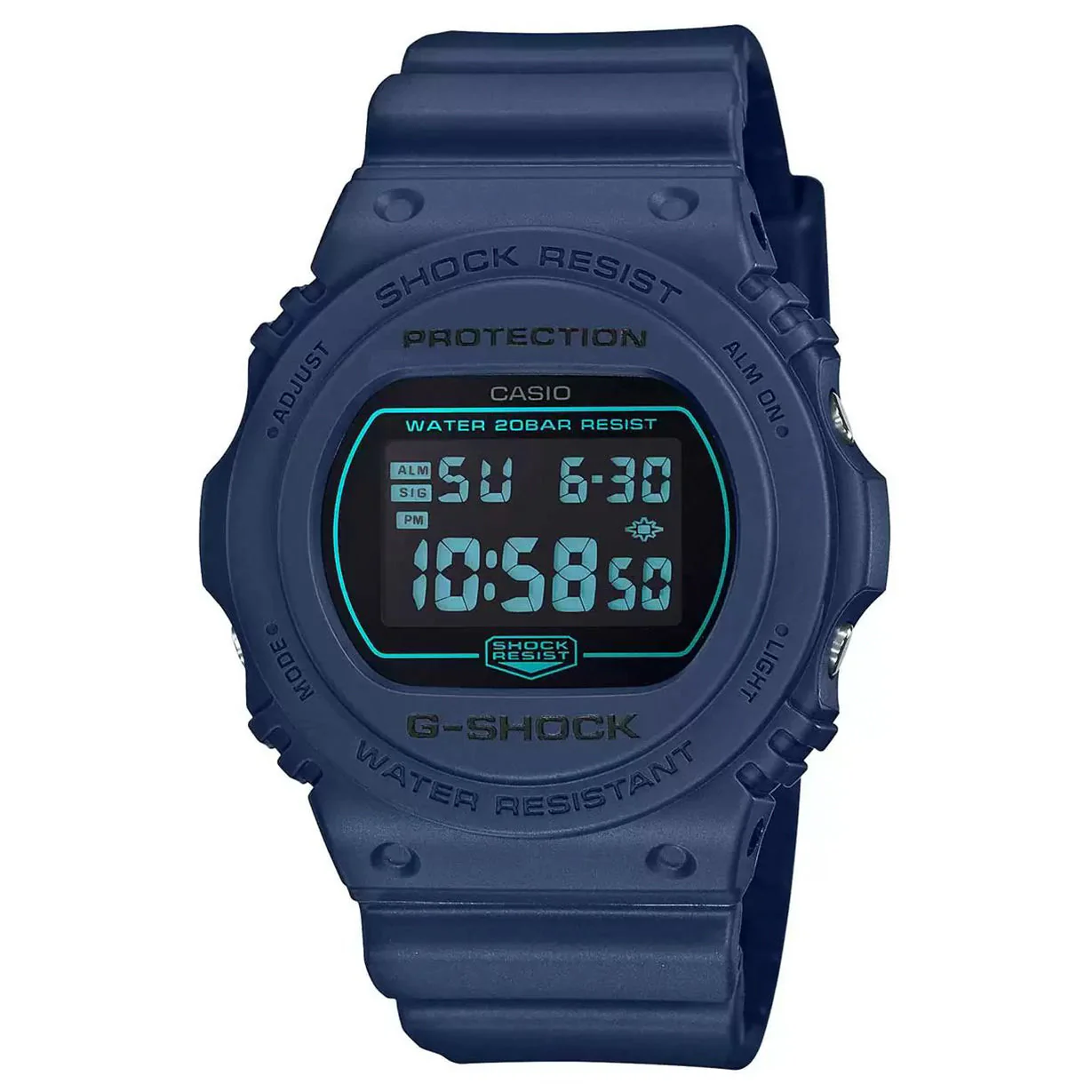 Casio G-Shock Blue Dial Men 45.4mm - Image 4
