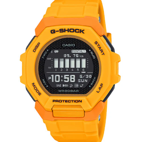 Casio G-Shock G-SQUAD GBD-300 Series Black Dial Men 47.4mm G1588 GBD-300-9