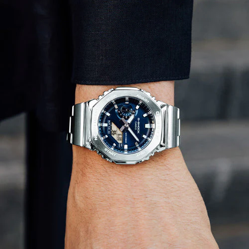 Casio G-Shock G-Steel Blue Dial Men 44.4mm G1614 GM-2110D-2B - Image 2