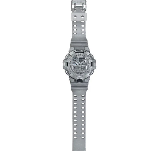 Casio G-Shock GA-700 Series Silver Dial Men 53.4mm G1415 GA-700FF-8A - Image 2