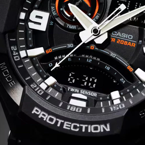 Casio G-Shock Gravitymaster Master Of G - AIR Black Dial Men 52.1mm G435 GA-1000-1A - Image 3
