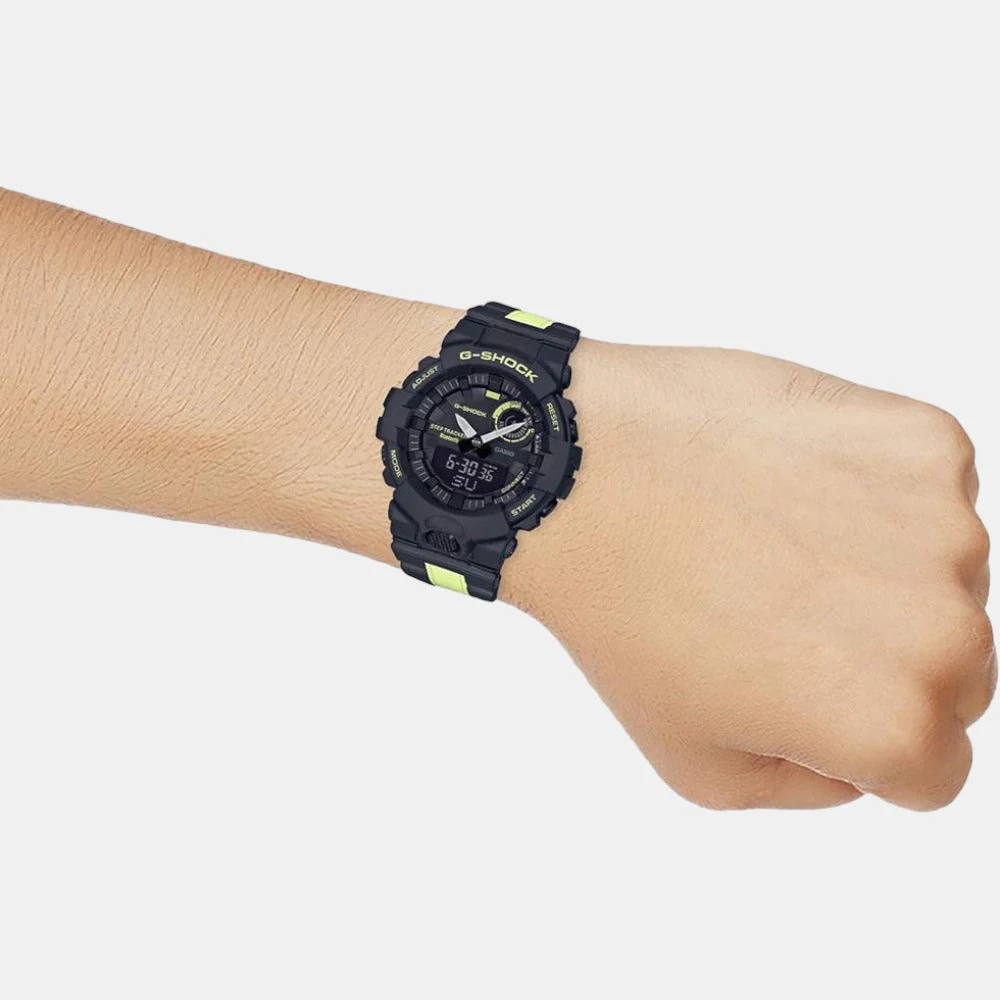 G-Shock Men Quartz Black Dial Analog-Digital Resin Watch G1013 - Image 6