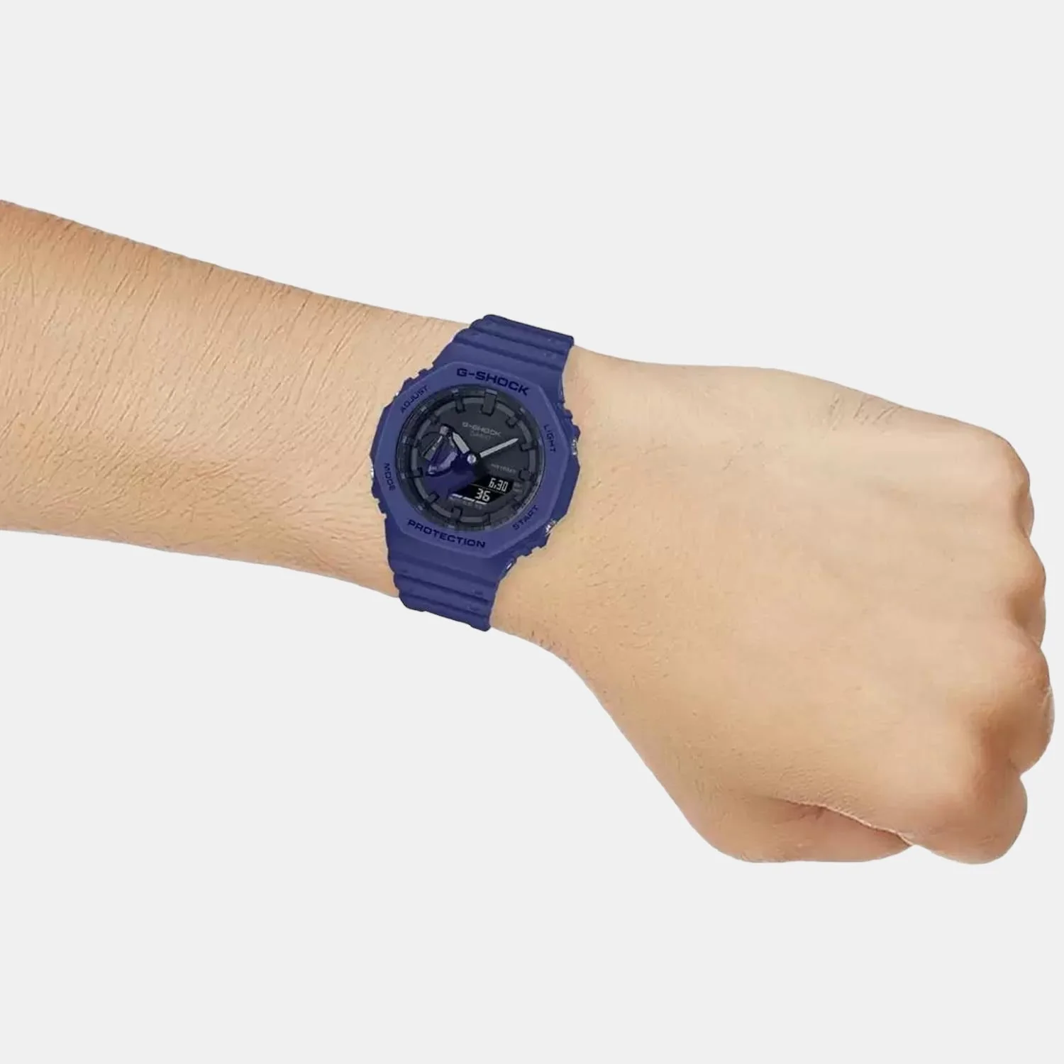G-Shock Men Quartz Black Dial Analog-Digital Resin Watch G1156 - Image 6