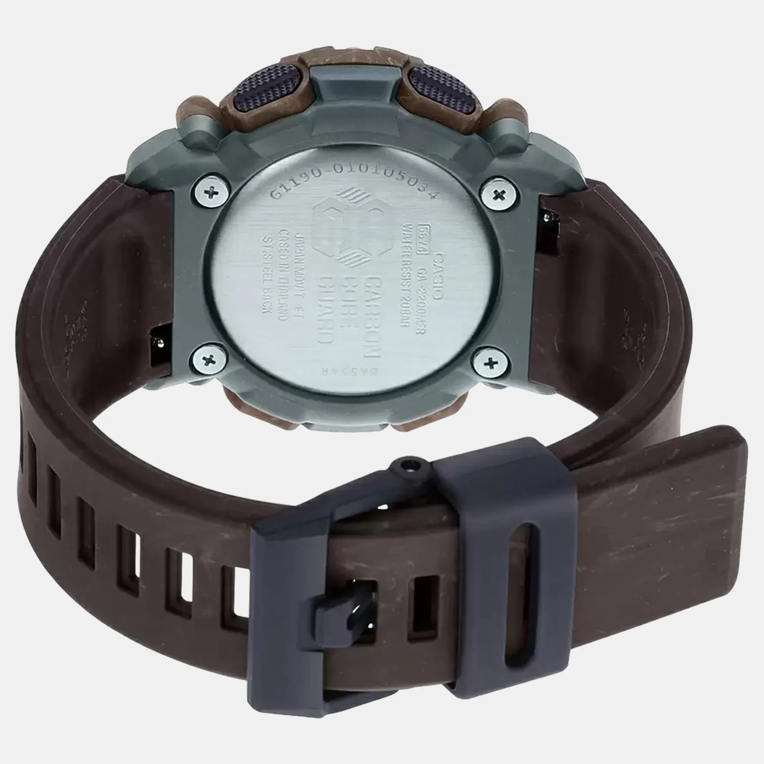 G-Shock Men Quartz Black Dial Analog-Digital Resin Watch G1190 - Image 4