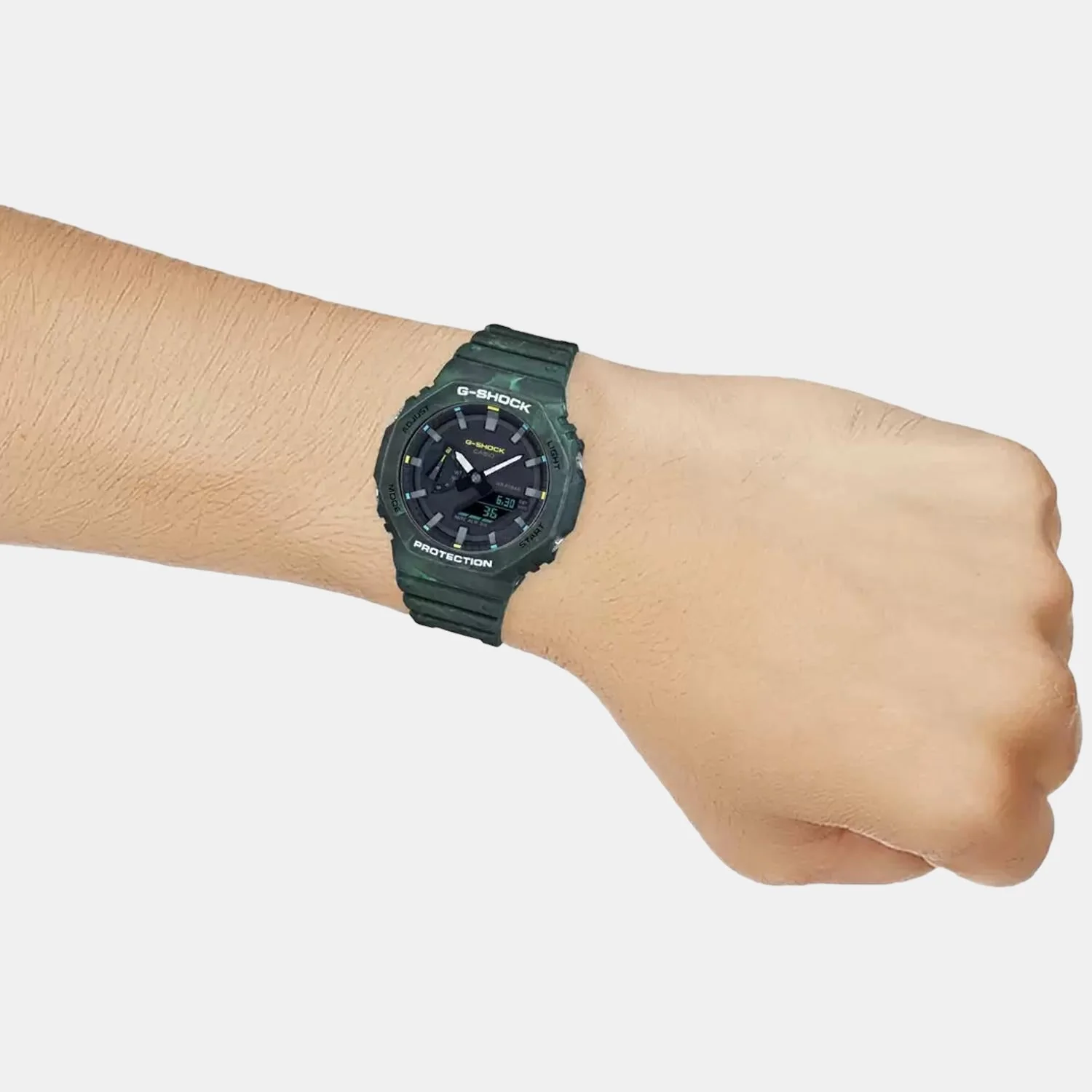 G-Shock Men Quartz Black Dial Analog-Digital Resin Watch G1193 - Image 5