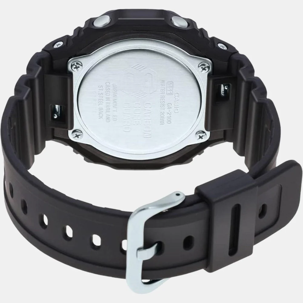 G-Shock Men Quartz Black Dial Analog-Digital Resin Watch G1229 - Image 4