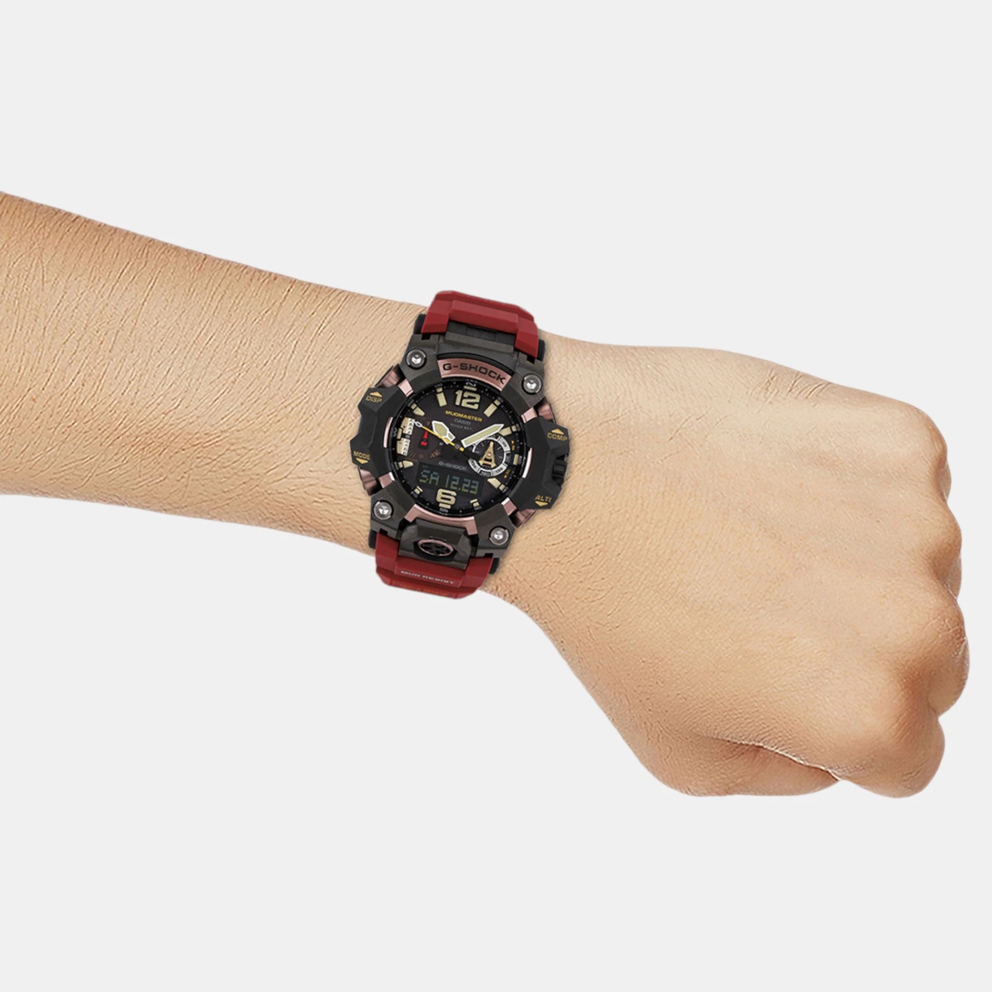 G-Shock Men Quartz Black Dial Analog-Digital Resin Watch G1474 - Image 7