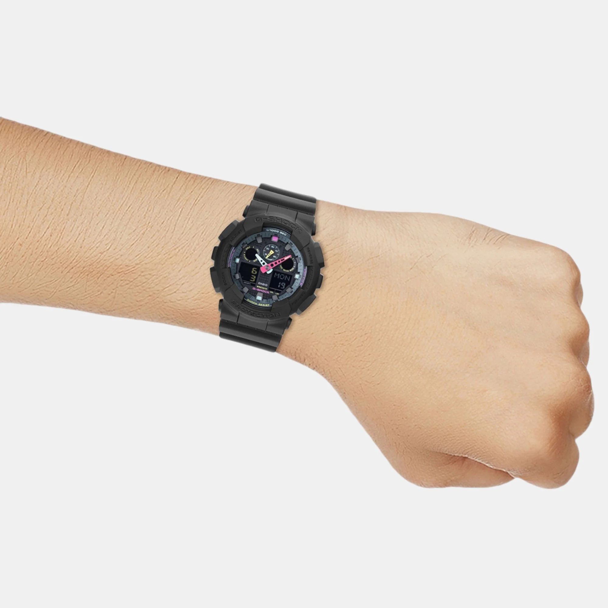G-Shock Men Quartz Black Dial Analog-Digital Resin Watch G1549 - Image 8