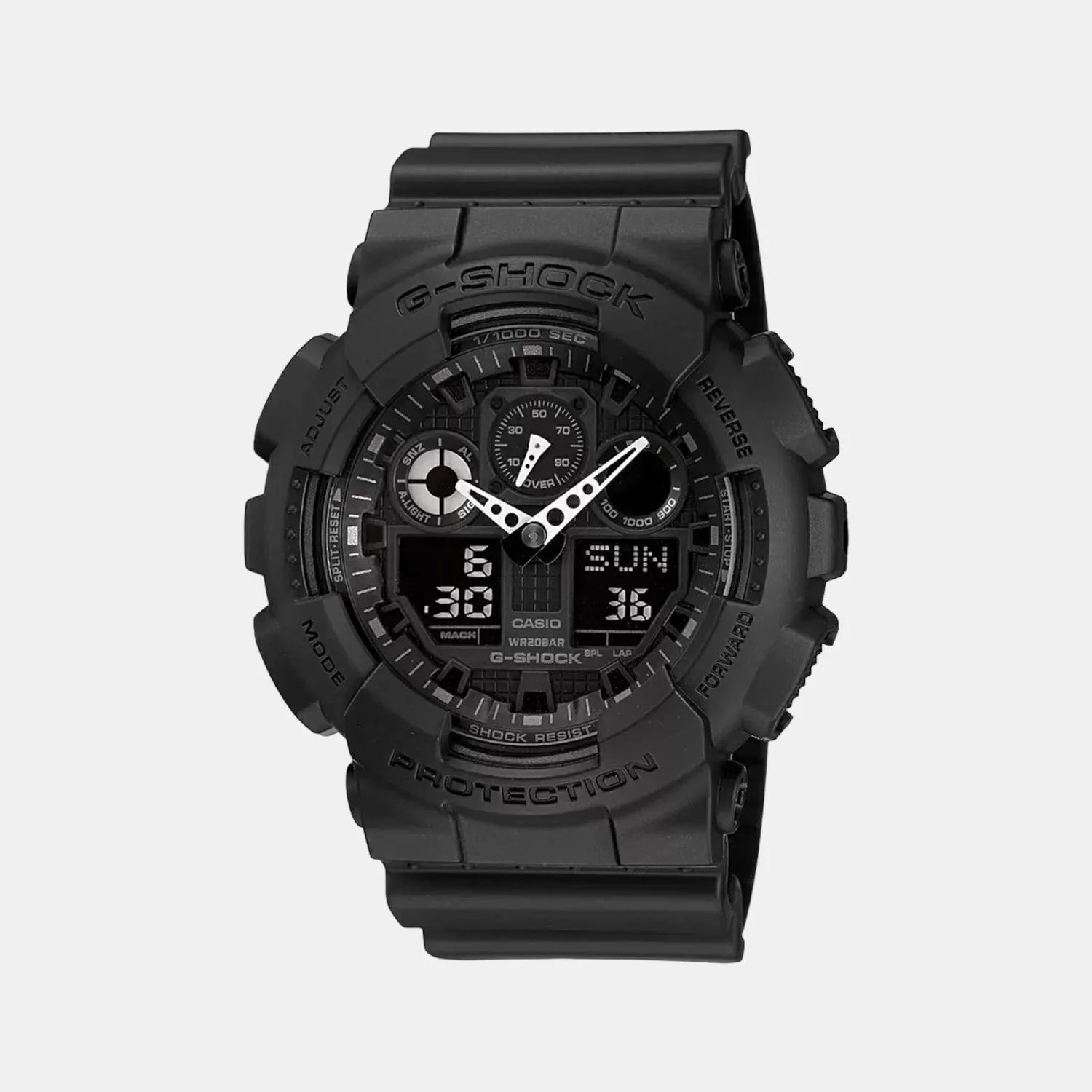 G-Shock Men Quartz Black Dial Analog-Digital Resin Watch G270