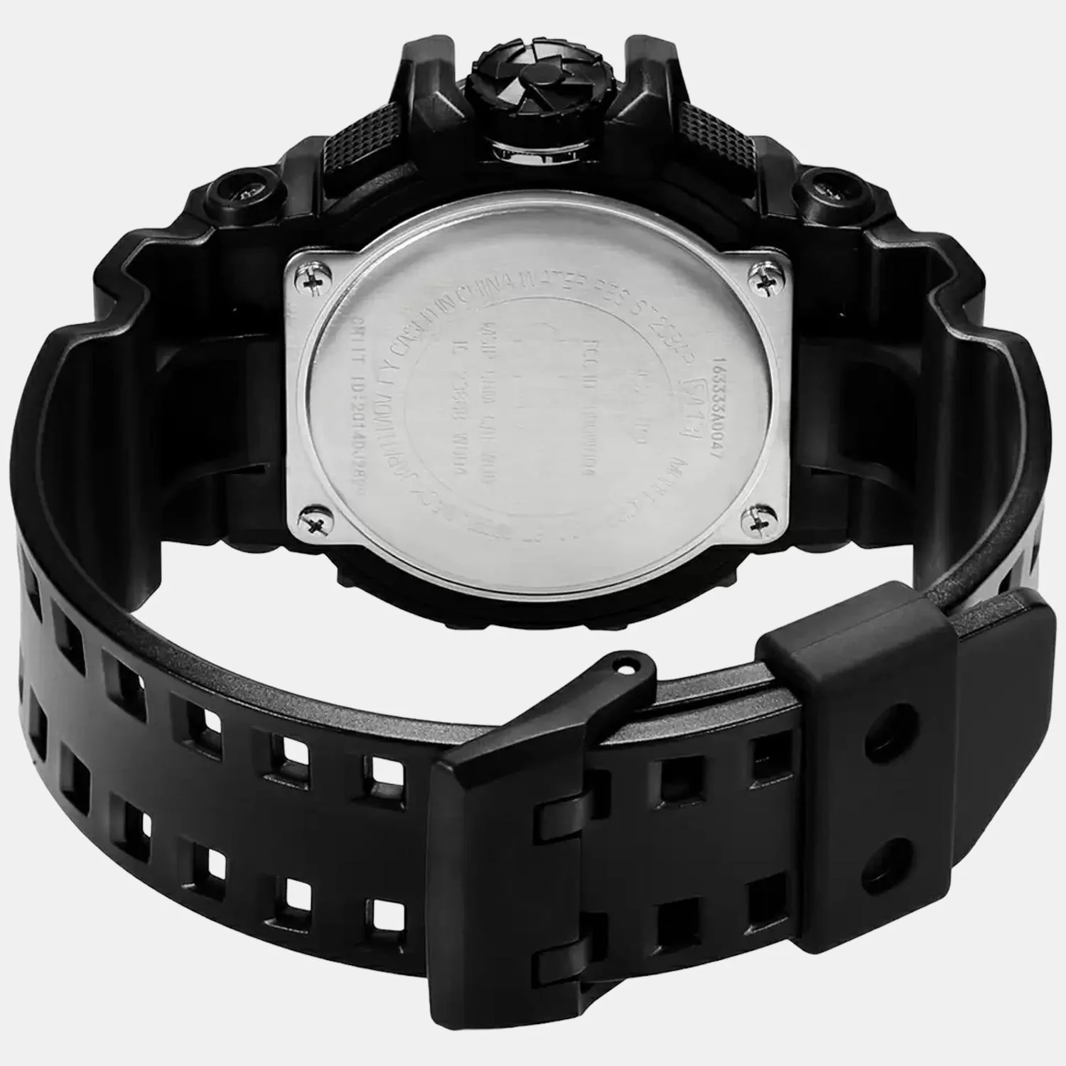G-Shock Men Quartz Black Dial Analog-Digital Resin Watch G556 - Image 2