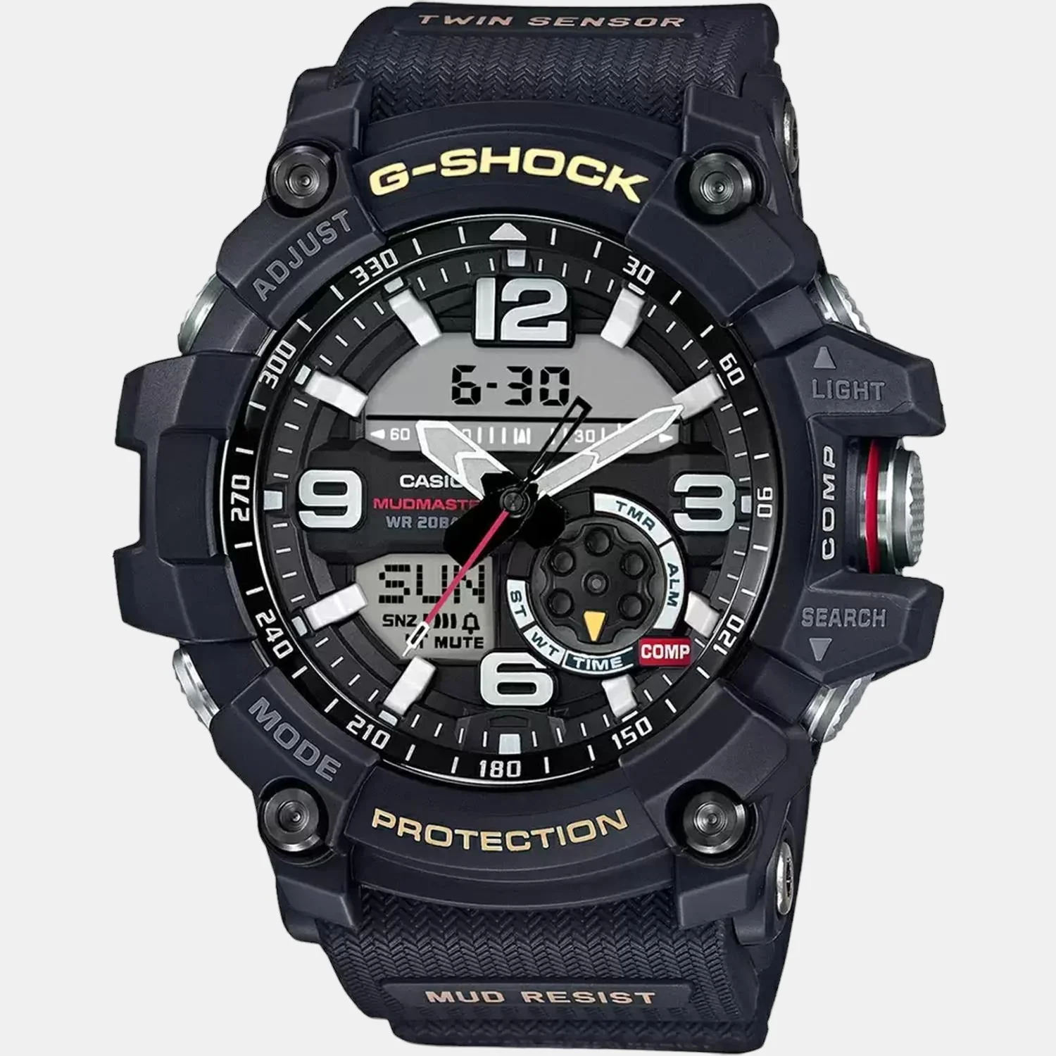 G-Shock Men Quartz Black Dial Analog-Digital Resin Watch G660 - Image 3