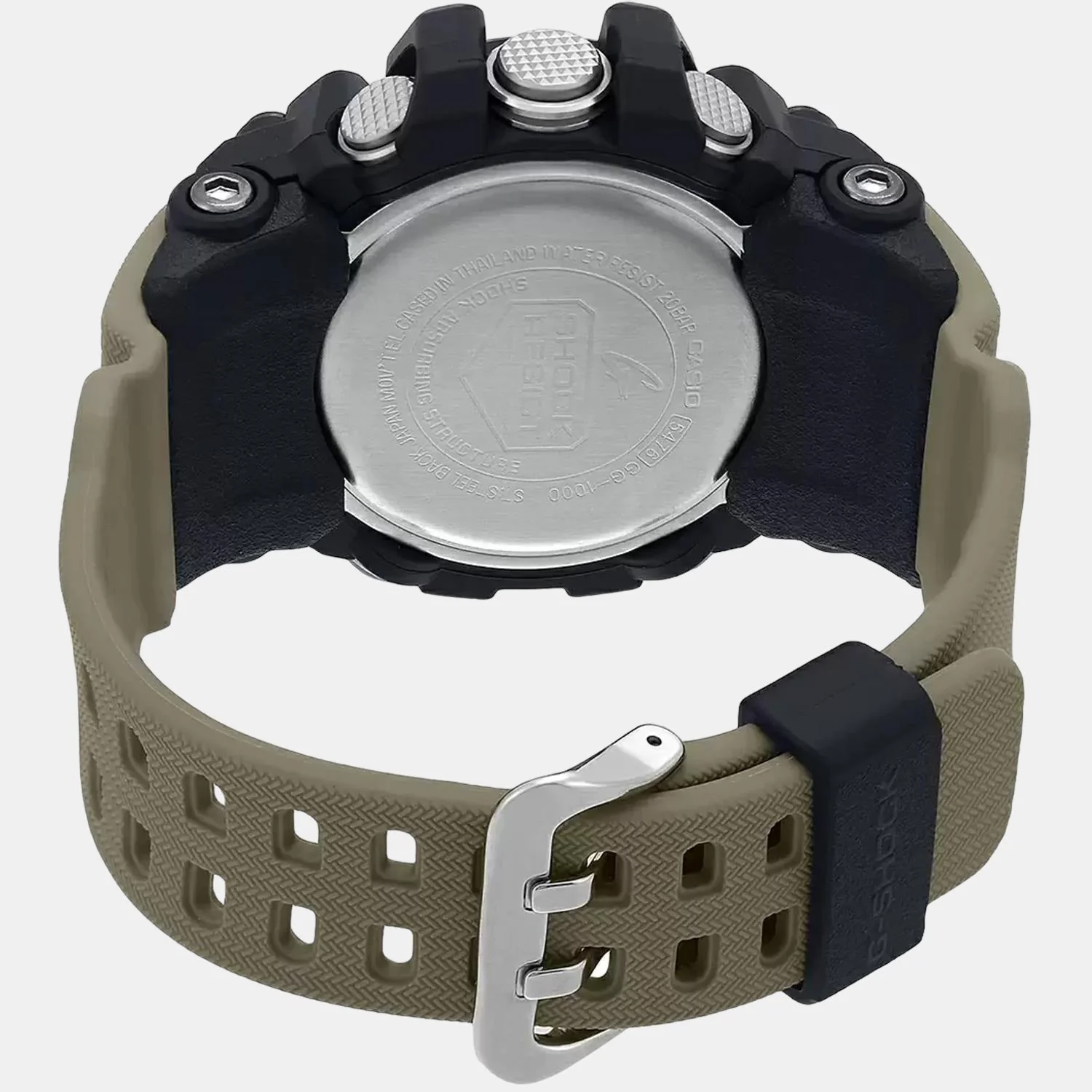 G-Shock Men Quartz Black Dial Analog-Digital Resin Watch G661 - Image 2