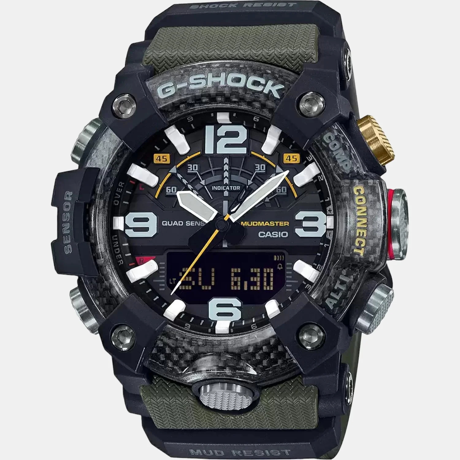 G-Shock Men Quartz Black Dial Analog-Digital Resin Watch G973 - Image 2