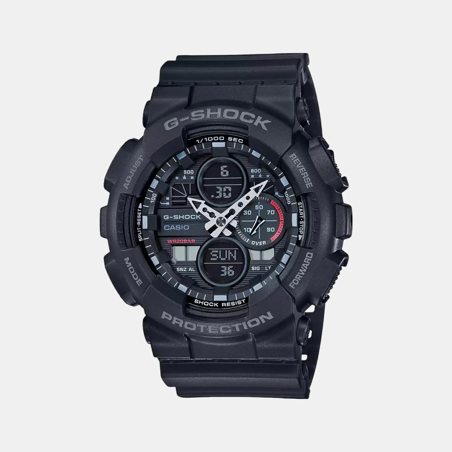 G-Shock Men Quartz Black Dial Analog-Digital Resin Watch G975