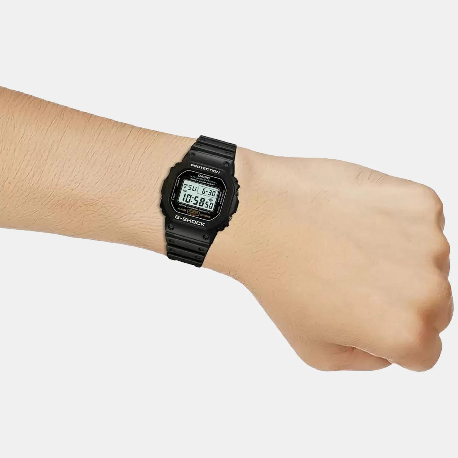 G-Shock Men Quartz Black Dial Digital Resin Watch G001 - Image 7