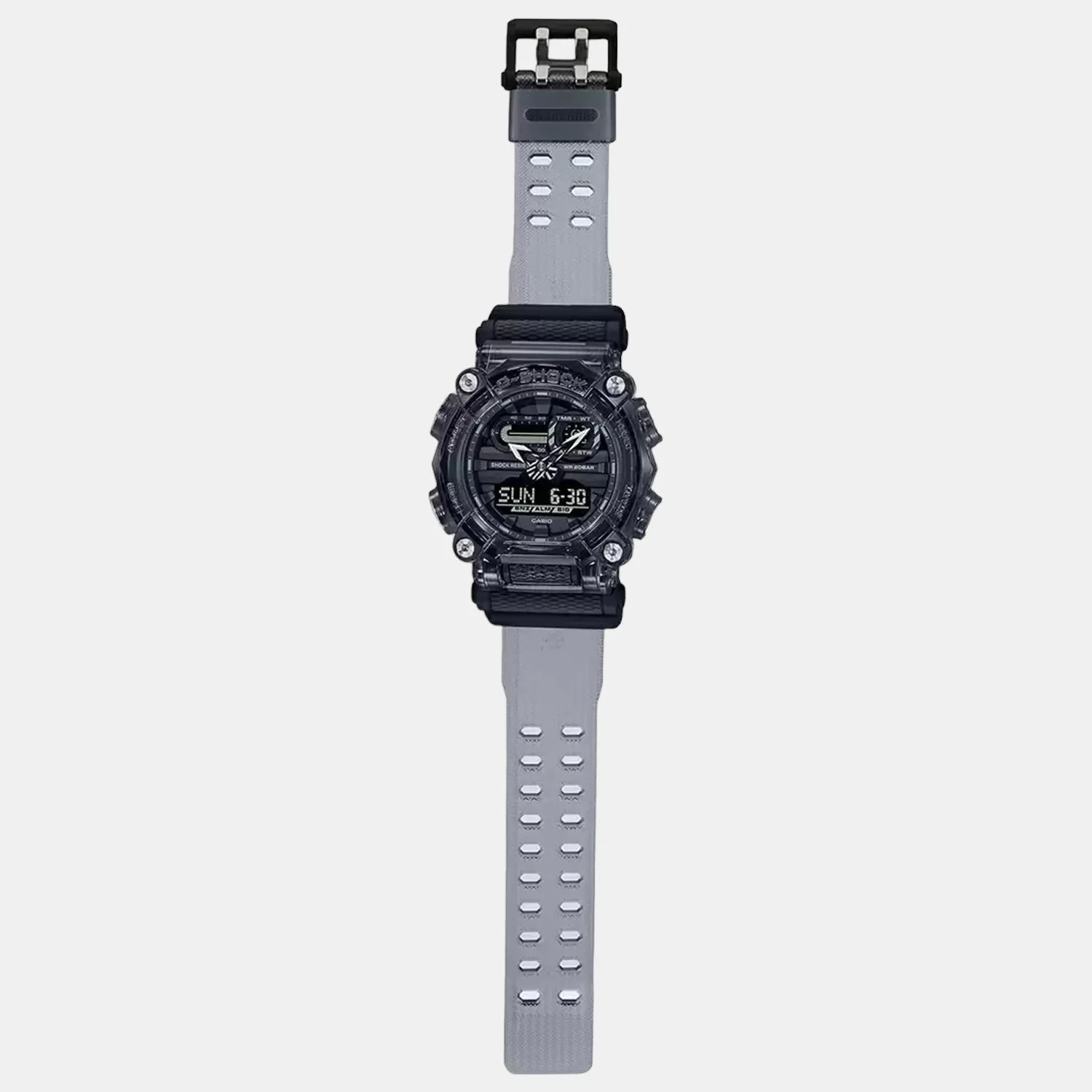 G-Shock Men Quartz Black Dial Digital Resin Watch G1101 - Image 6