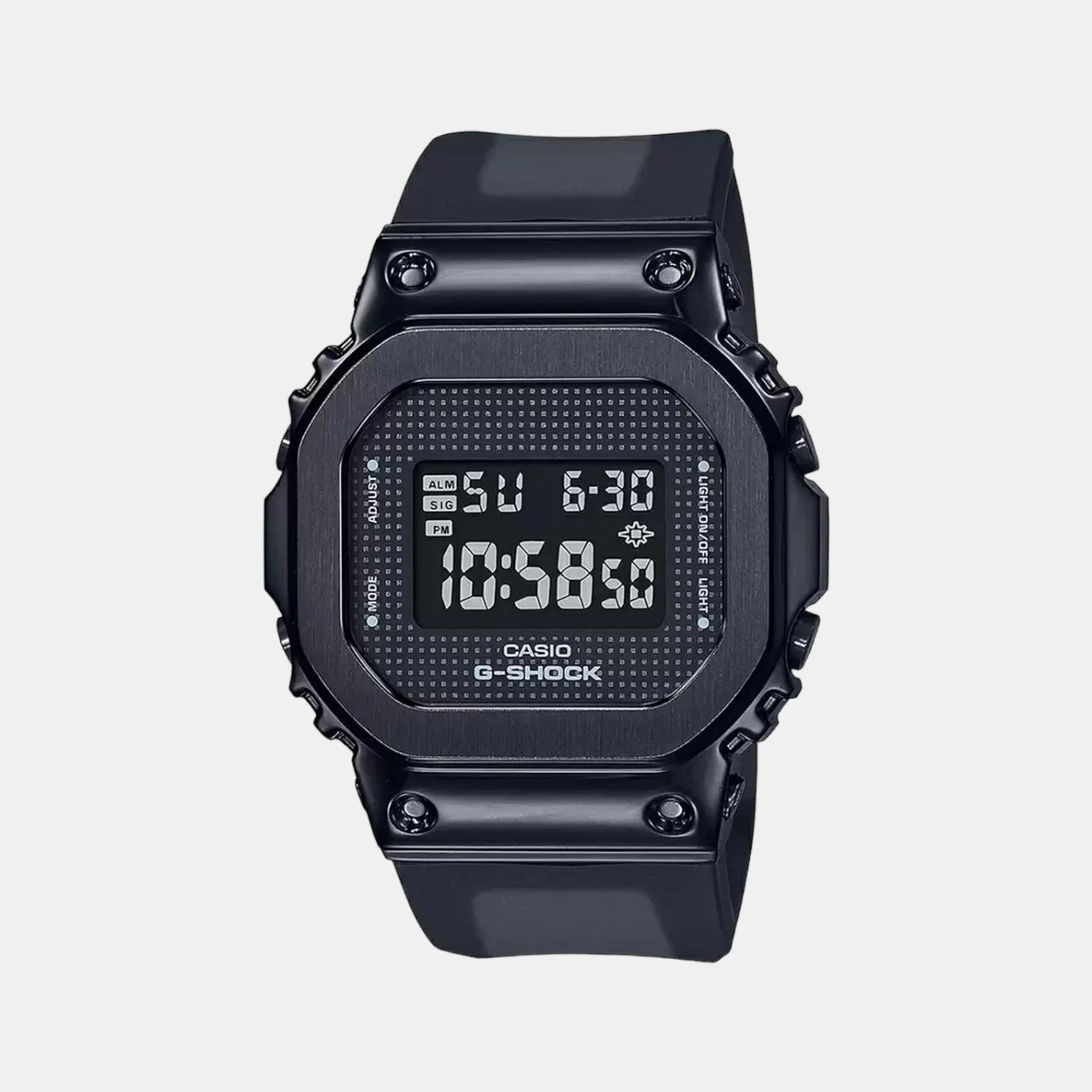 G-Shock Men Quartz Black Dial Digital Resin Watch G1103
