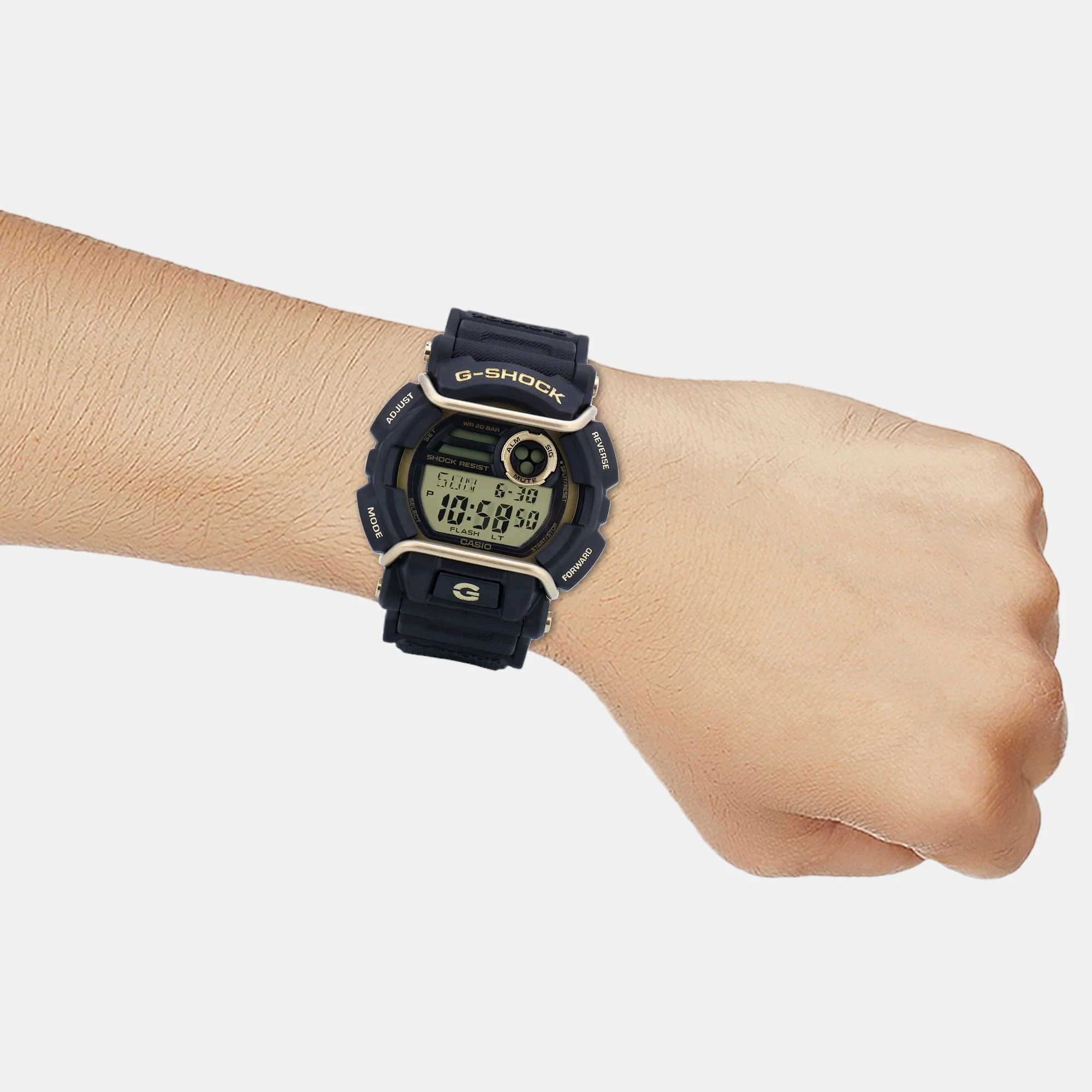 G-Shock Men Quartz Black Dial Digital Resin Watch G1434 - Image 7