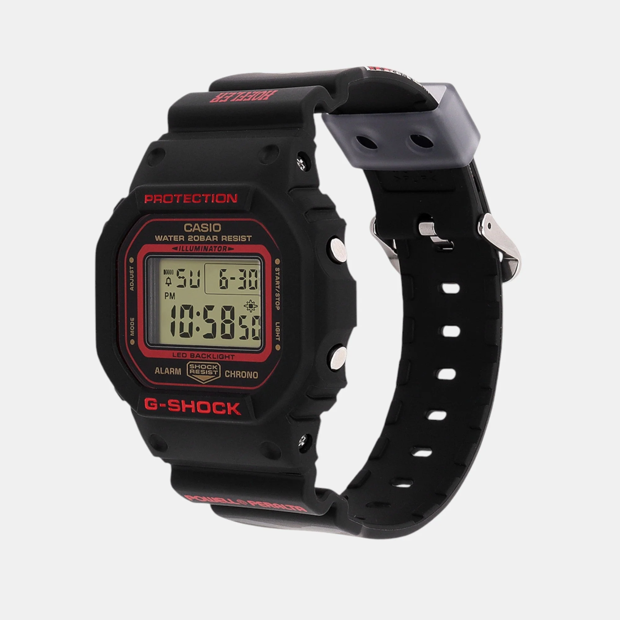 G-Shock Men Quartz Black Dial Digital Resin Watch G1452 - Image 2