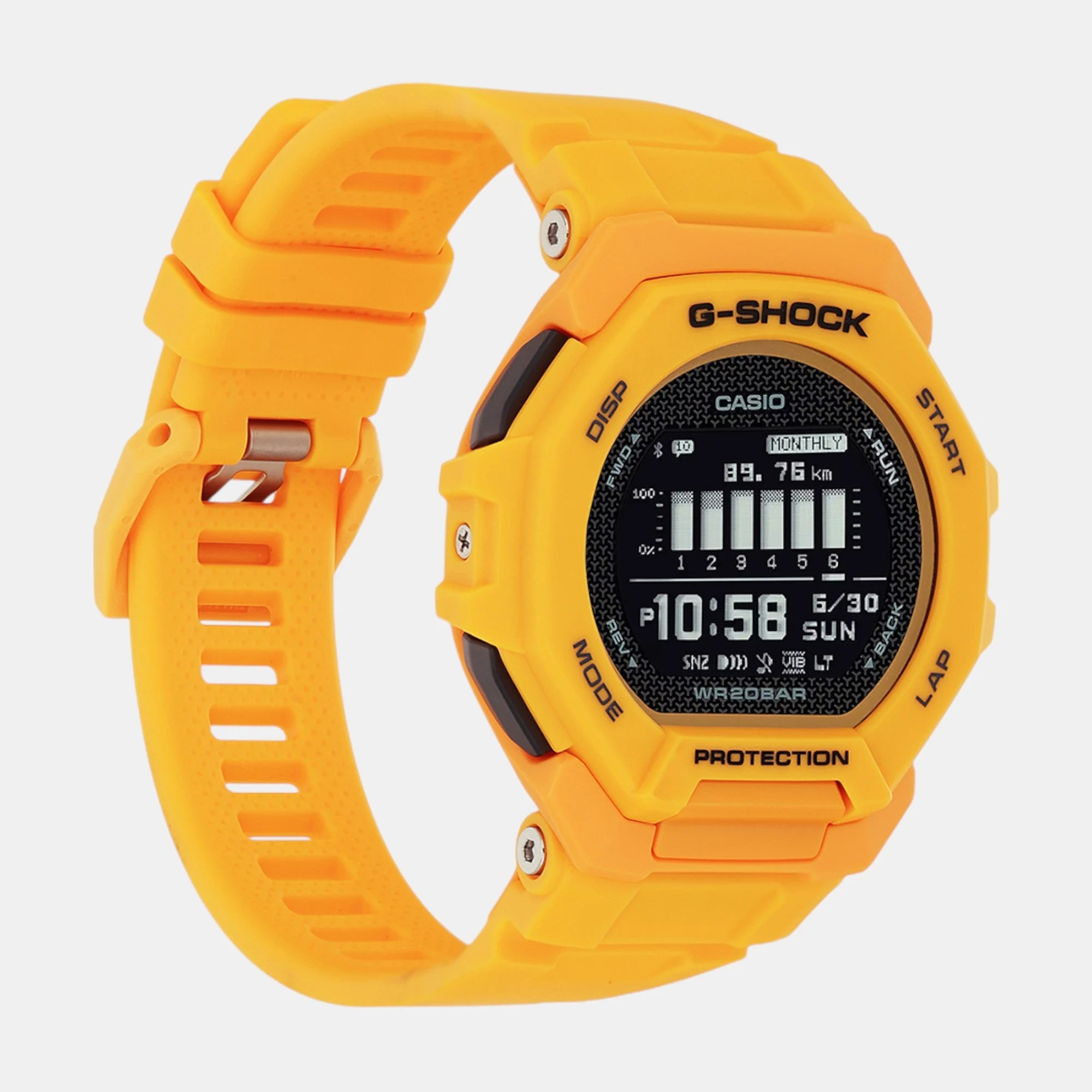 G-Shock Men Quartz Black Dial Digital Resin Watch G1588 - Image 2
